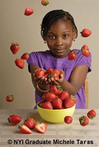 Eat you veggies photo by NYIP Graduate Michele Taras